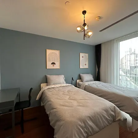 Cozy Calm 2 Bedroom In Luxury Residence, Maslak Sariyer Apartment