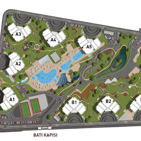 Cozy Calm 2 Bedroom In Luxury Residence, Maslak Sariyer Apartment *